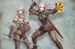 The Witcher 3 Bishoujo Ciri figure joins Bishoujo Geralt